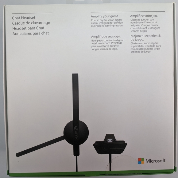 XBOX 1564 Wired Chat Headset UNOPENED - Picture 2 of 7